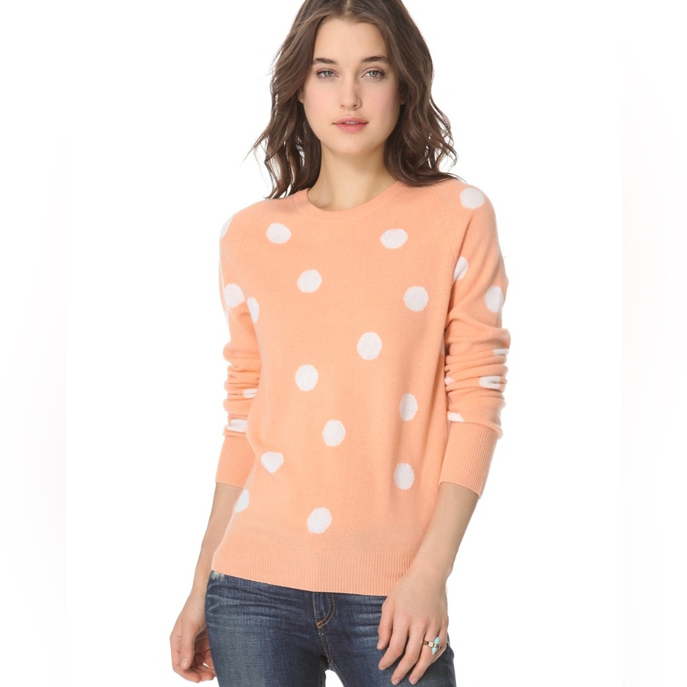 Pink Polka Dot Sweater
